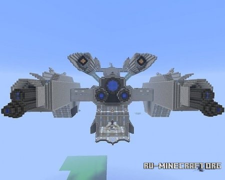   Custom UNSC Frigate Rebela  Minecraft