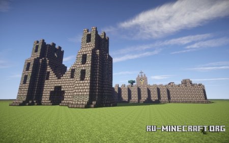  Long Medieval Castle  Minecraft