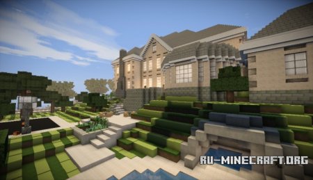  French Country Manor Ft. Bullets_R_Us  Minecraft