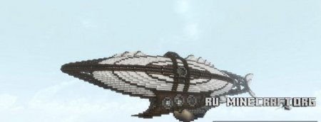   The Dawntreader  Steampunk Airship  Minecraft