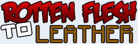  Rotten Flesh to Leather Mod  Minecraft 1.7.10