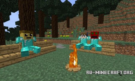  Camp Fire  Minecraft