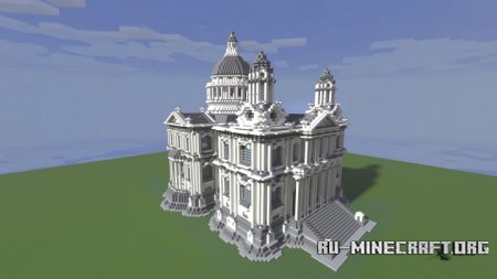  White Town Hall  Minecraft