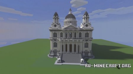  White Town Hall  Minecraft
