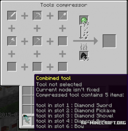  Tools Compressor  Minecraft 1.7.10