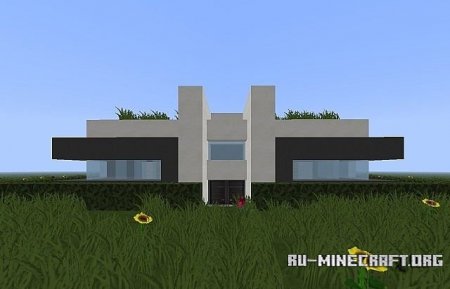   Dera-Modern Home 18x18  Minecraft
