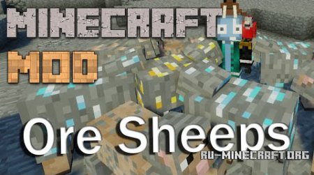  Ore Sheep  Minecraft 1.7.10