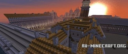   Venice - St Mark's square and surroundings  Minecraft