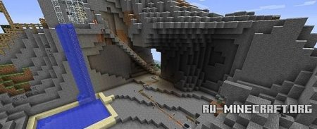   Mountain home(update 1)  Minecraft