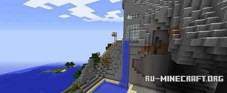   Mountain home(update 1)  Minecraft
