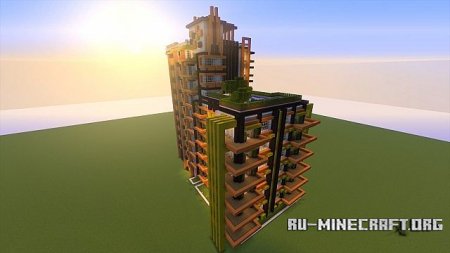  Large Modern Hotel 2  Minecraft
