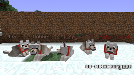  Sophisticated Wolves  Minecraft 1.8