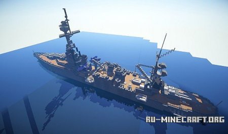  USS Northampton CA-26  Minecraft