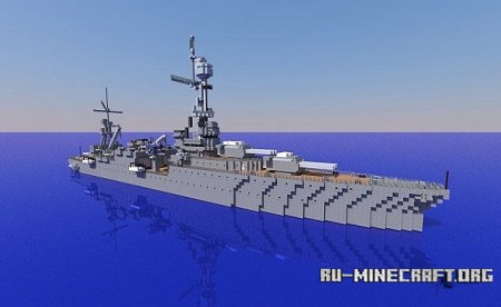  USS Northampton CA-26  Minecraft