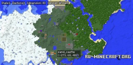   MapWriter Minimap Mod  Minecraft 1.7.10