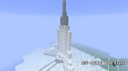   Cover of the Tallest Building of The World  Minecraft