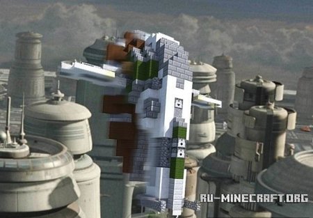  Firespray-31-class patrol and attack craft Slave I  Minecraft
