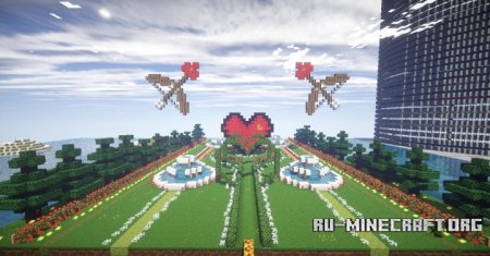  Valentine's Garden 2015  Minecraft
