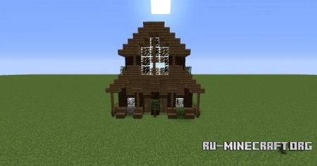  Spruce House  Minecraft