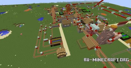  Rollercoaster #3.3  Minecraft