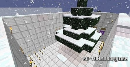   Snow Ball Fight Arena  Minecraft