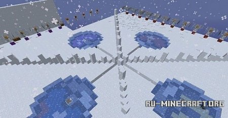   Snow Ball Fight Arena  Minecraft