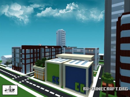  City Haus (New Version)  Minecraft