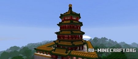  Temple of Buddhist Virtue   Minecraft