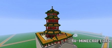  Temple of Buddhist Virtue   Minecraft