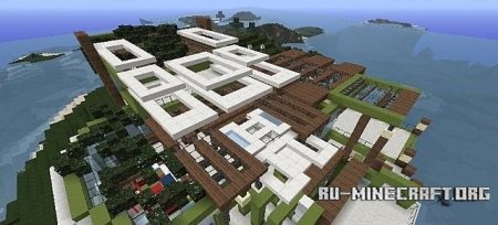   Modern Build - Grein  Minecraft