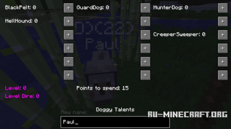  Doggy Talents  Minecraft 1.8