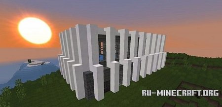   Modern villa  Minecraft