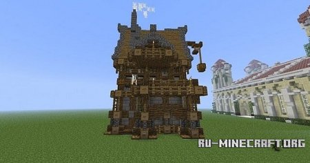  Yet another medieval house  Minecraft