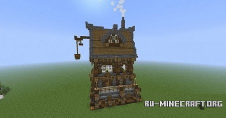  Yet another medieval house  Minecraft