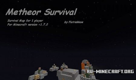  Metheor Survival!  Minecraft