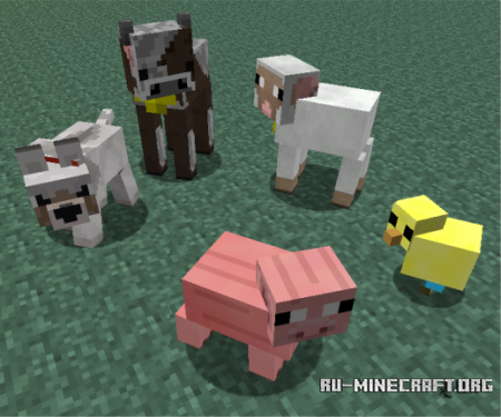  Baby Animals Model Swapper, Squickens  Minecraft 1.7.10