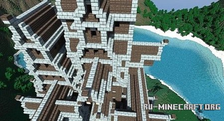   The rustic temple  Minecraft