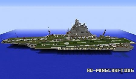  Project 1153 Orel aircraft carrier  Minecraft
