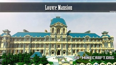  Louvre Mansion  Minecraft
