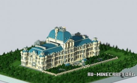 Louvre Mansion  Minecraft