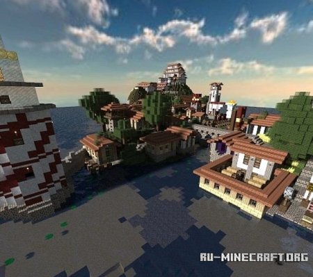  Roman island  Minecraft