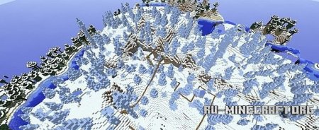   Ice spike rollercoaster  Minecraft