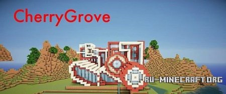   CherryGrove Modern Mansion  Minecraft