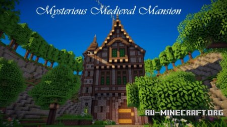  MYSTERIOUS MEDIEVAL MANSION  Minecraft