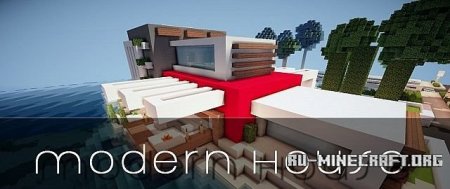  -Redlight- Modern House  Minecraft