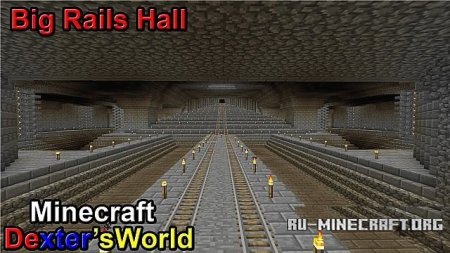  Big Rails Hall  Minecraft