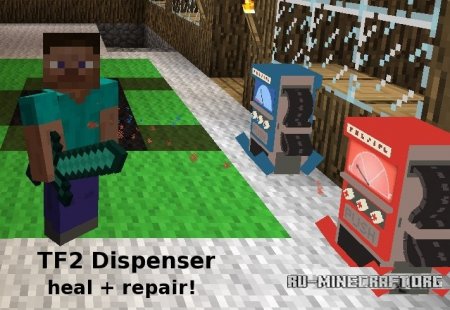   TF2 Dispenser  Minecraft 1.7.10
