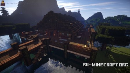  A Stilt House Town Hall In Little Debaria  Minecraft