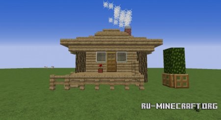 Wooden Hut  Minecraft