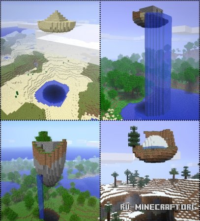  Floating Ruins  Minecraft 1.8
